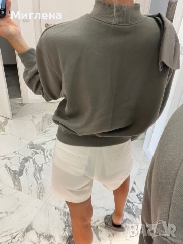 Ефектен пуловер ZARA, снимка 3 - Блузи с дълъг ръкав и пуловери - 37611116