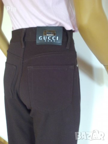 Кафяв панталон Gucci M