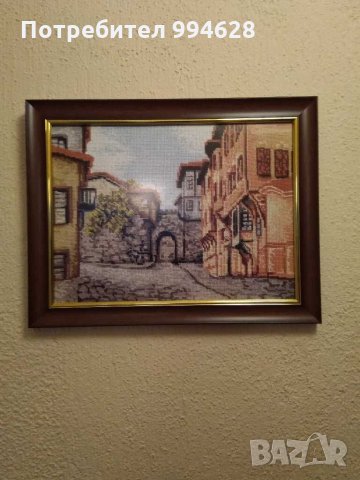 "Старият град"-комплект от 2 броя гоблени, снимка 6 - Картини - 28881276