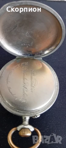 Швейцарски джобен часовник - KNOPKE'S - SPEZIAL - UHR - 10 RUBES, снимка 3 - Джобни - 49517734