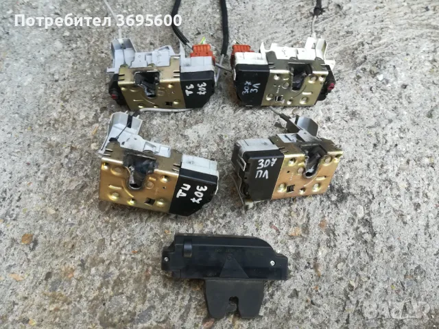 Peugeot Пежо 307 брави брава багажник лява дясна предна задна