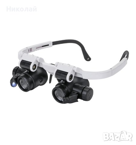 Очила с лупи за монети часовници бижута техника нумизматични очила, снимка 3 - Нумизматика и бонистика - 44005059