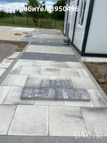 Плочи ASTI COLORI 60x30x5см, Semmelrock, цвят: графитено-бял меланж