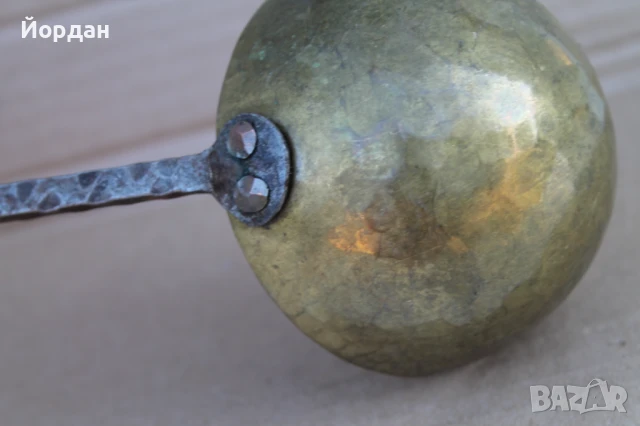 Кухненски комплект от ковано желязо и месинг, снимка 13 - Прибори за хранене, готвене и сервиране - 51408004