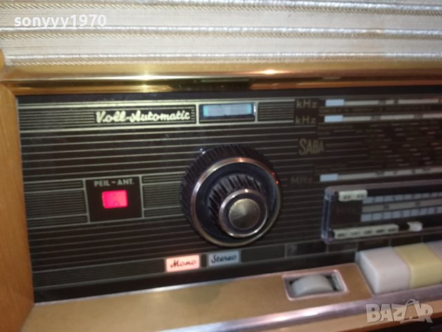 SABA-FREIBURG AUTOMATIC 100-STEREO 2101241036, снимка 3 - Ресийвъри, усилватели, смесителни пултове - 43905954