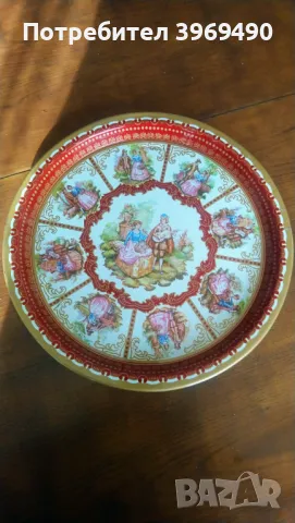 Метален поднос " Серенада "., снимка 1