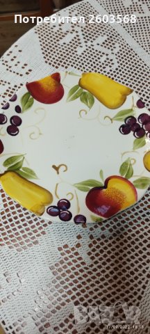 Красиви порцеланови чинии!, снимка 4 - Чинии - 38032389