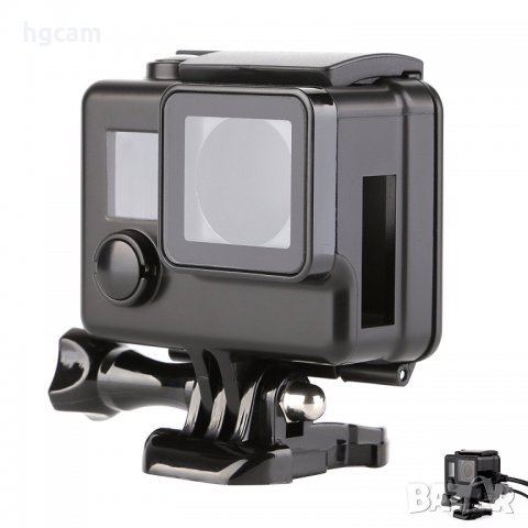 Защитен корпус Black Series отворен тип/sceleton за GoPro Hero 3/3+/4, снимка 2 - Камери - 26863417