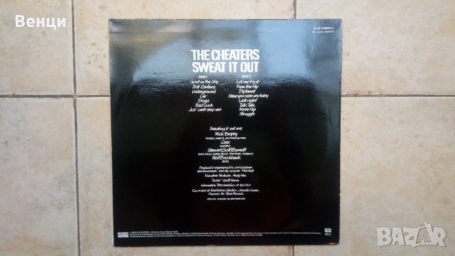 Грамофонна плоча на  THE CHEATERS   LP., снимка 2 - Грамофонни плочи - 35336811