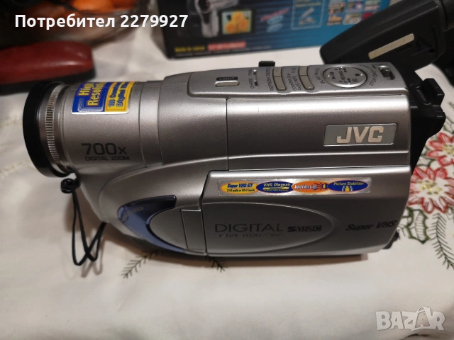 JVC GR-SXM260U Super VHS C Camcorder , снимка 2 - Камери - 53100950