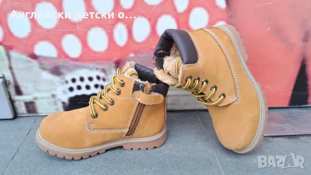 Английски детски боти естествена кожа-NEXT , снимка 5 - Детски боти и ботуши - 48329220