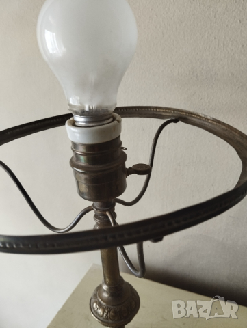 Ретро настолна  лампа, снимка 3 - Настолни лампи - 44910127