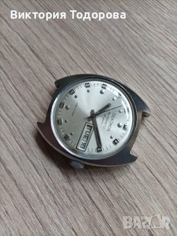 Мъжки автоматичен СССР часовник Слава/Seconda , снимка 4 - Антикварни и старинни предмети - 43370776