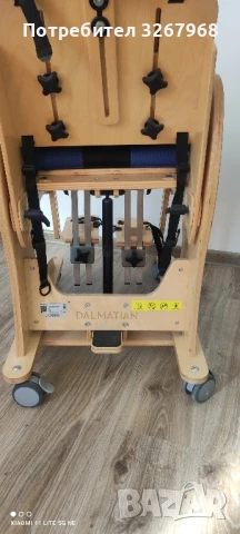 Терапевтичен стол и вертикализатор за деца с увреждания ДАЛМАТИНЕЦ, снимка 2 - Други - 51232668
