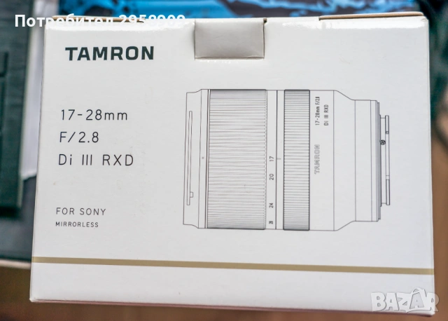 Обектив Tamron 17-28mm F/2.8 Di III RXD - в Гаранция