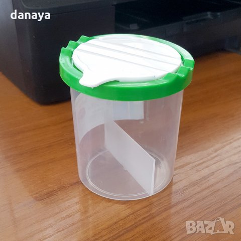 2169 Чашка за рисуване с капаче, снимка 5 - Ученически пособия, канцеларски материали - 32961599