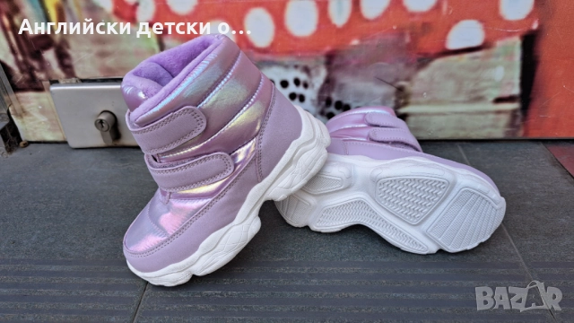 Английски детски апрески-Matalan, снимка 4 - Детски боти и ботуши - 52412288