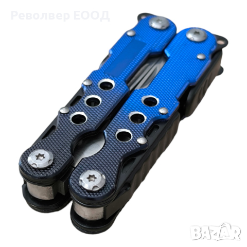 Мултитул EDC клещи "Blue EDC Pliers" 14 в 1, снимка 4 - Оборудване и аксесоари за оръжия - 44893021