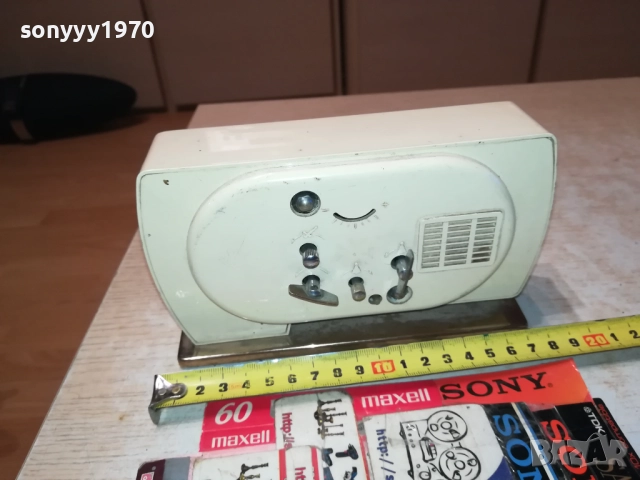 МЕХАНИЧЕН БУДИЛНИК ОТ СОЦА 2510252102, снимка 8 - Антикварни и старинни предмети - 52180602