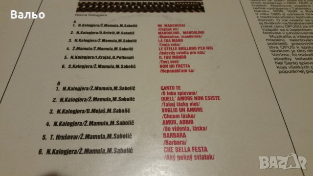 NEL SANTO-CANTO TE, снимка 4 - Грамофонни плочи - 28149100