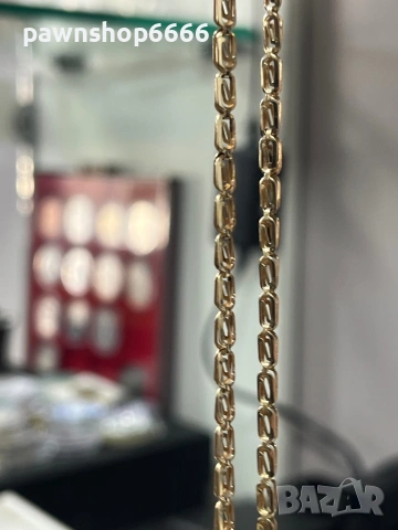 Златен синджир 14 карата, снимка 3 - Колиета, медальони, синджири - 53162017