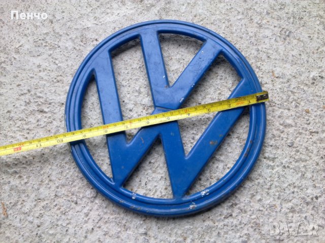 стара авто емблема за Volkswagen Т1/Фолксваген Т1 бус/ - ретро, снимка 1 - Антикварни и старинни предмети - 28030920