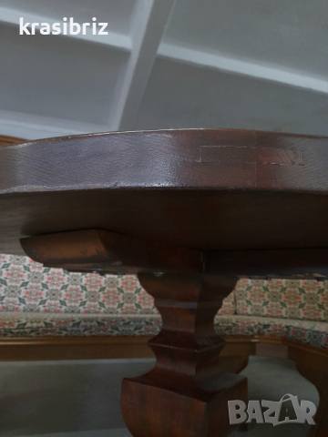 Маса УНИКАТ Пълен Масив внос от Германия, снимка 6 - Маси - 36351523