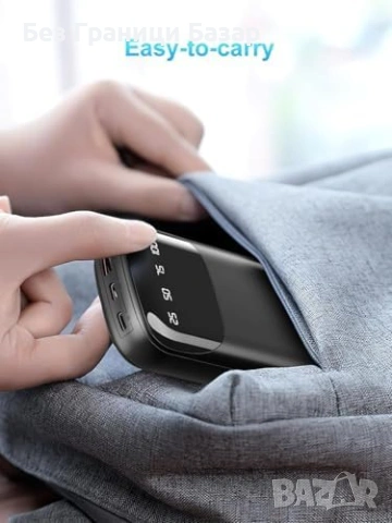 Нова Преносима батерия 48600mAh 22,5W USB-C + 3 порта кабели Power bank, снимка 4 - Външни батерии - 53463830