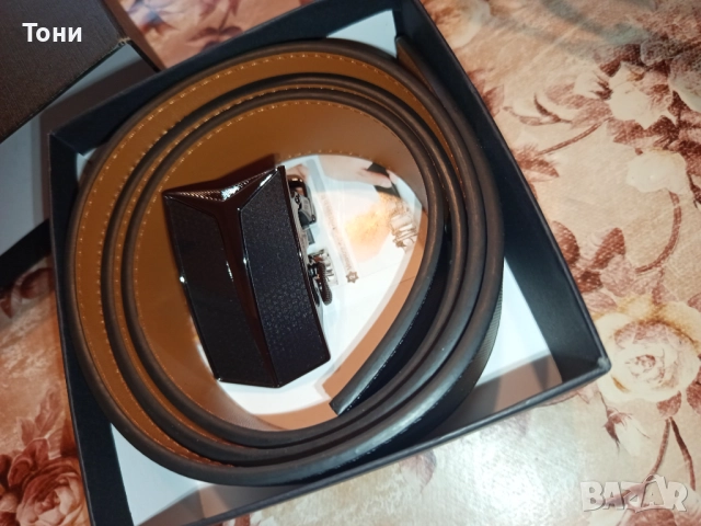 VRLEGEND ORIGINAL Нов Мъжки Автоматичен Кожен Колан с Кутия 130см., снимка 9 - Колани - 52306427