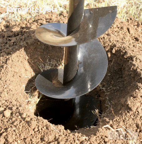 Моторен бензинов средел Bisonte BTA-30M 3к.с.+3 свредела, снимка 5 - Градинска техника - 44911590