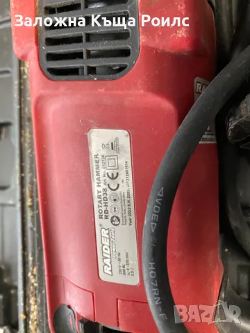 Перфоратор Raider RD-HD 38, снимка 3 - Перфоратори - 48702097