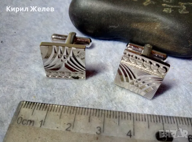 КРАСИВИ СРЕБРИСТИ СТИЛНО ОРНАМЕНТИРАНИ ВИНТИДЖ БУТОНЕЛИ КОПЧЕТА За РЪКАВЕЛИ 48810, снимка 5 - Други - 48818771