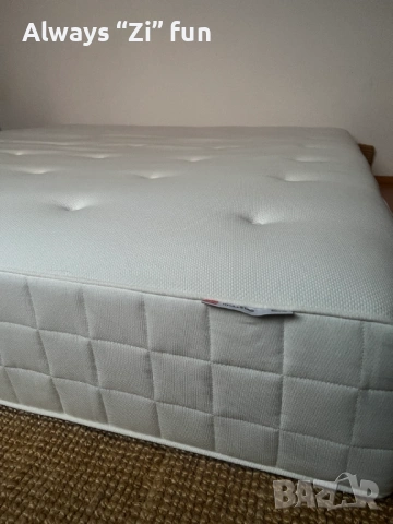 Матрак IKEA HYLLESTAD – 180×200 см, перящ се калъф, снимка 2 - Матраци - 53373556