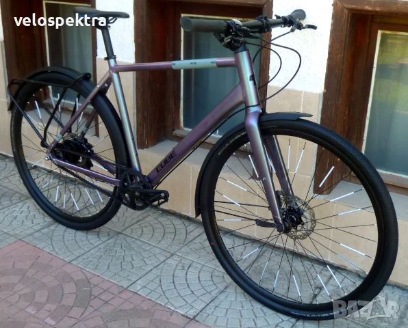 КЮБ Хайд Pro ! Ремъчно задвижване ! Алфайн 8 ! Уникат-хамелеон !, снимка 9 - Велосипеди - 50979248