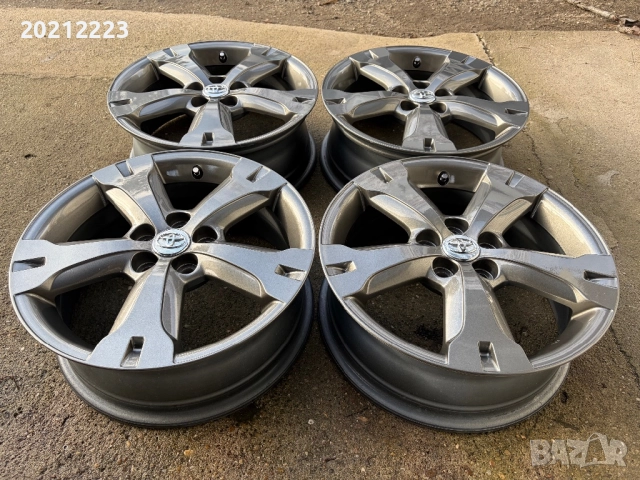 4 броя алуминиеви джанти за Toyota Urban Cruiser 16, снимка 6 - Гуми и джанти - 52773249