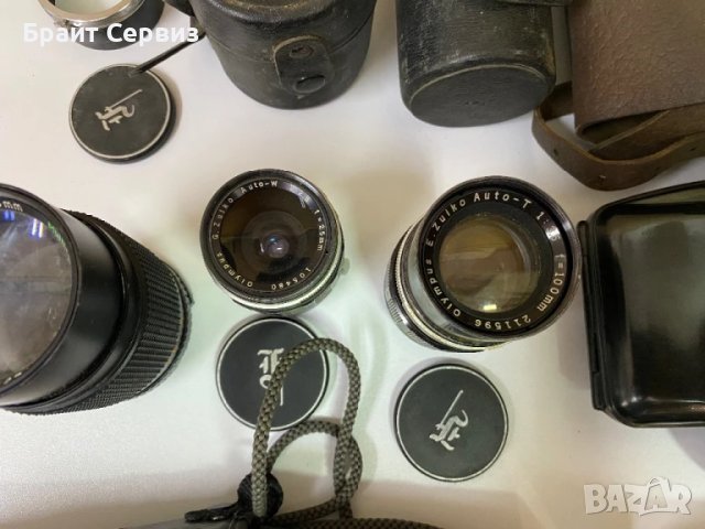 Стари фотоапарати и обективи OLYMPUS, снимка 5 - Фотоапарати - 51394866