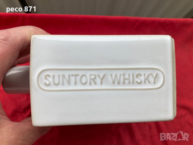 Suntory Whisky Keizo Saji Ceramic Bottle Бутилка от уиски, снимка 4 - Колекции - 38187235