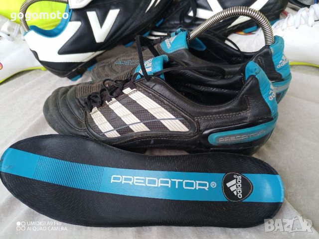 КАТО НОВИ бутонки,футболни обувки adidas® PREDATOR X FG originals, 42 - 43, бутонки, калеври, снимка 4 - Маратонки - 39727466