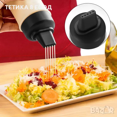 Комплект 3 бутилки за сос, дресинг, 350 мл., снимка 6 - Аксесоари за кухня - 49748343