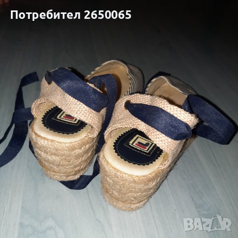 Орг.дамски сандали Fila 37 номер, снимка 8 - Сандали - 40075226