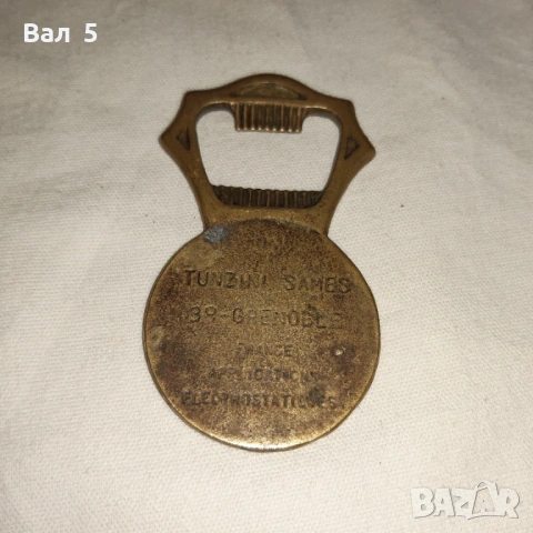 Стара бронзова отварачка НАПОЛЕОН, снимка 3 - Антикварни и старинни предмети - 53153787