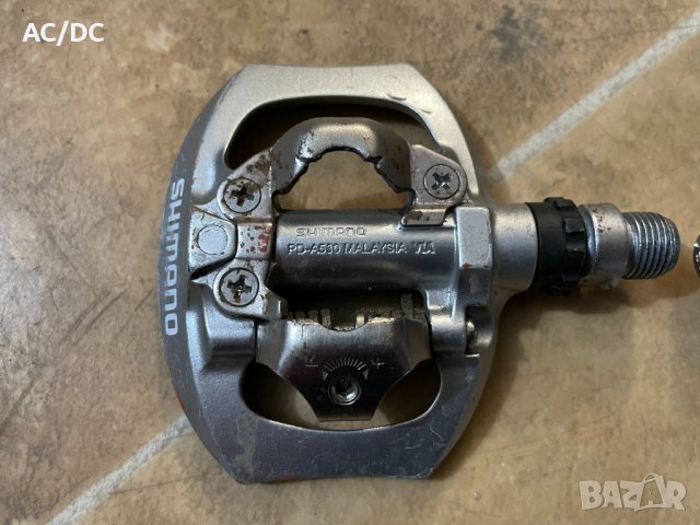 SHIMANO PD-А530 SPD Dual Pedal/платформа + автомат, снимка 3 - Части за велосипеди - 44003320