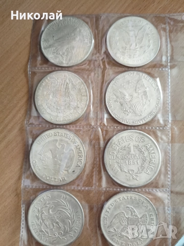 1 долар колекция Репродукция, снимка 2 - Нумизматика и бонистика - 52074485