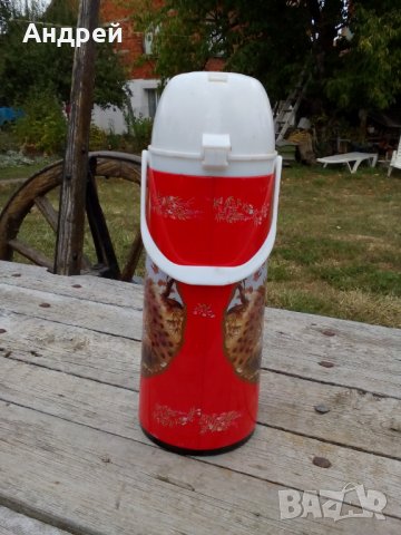 Стар термос #4, снимка 4 - Антикварни и старинни предмети - 27056117