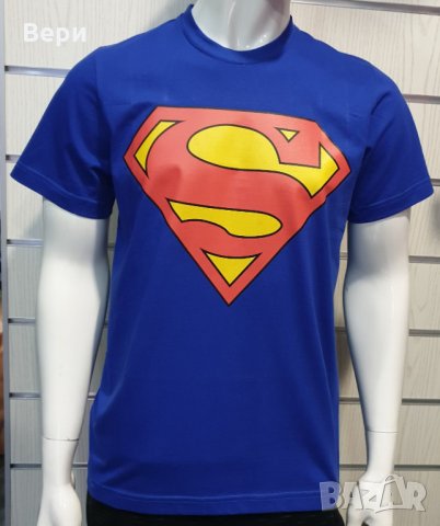 Нова мъжка тениска с трансферен печат Супермен, Superman, снимка 3 - Тениски - 28434592