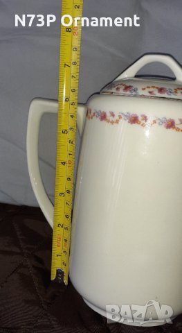 СТАРА ПОРЦЕЛАНОВА КАНА.МАРКОВ ПОРЦЕЛАН. , снимка 3 - Антикварни и старинни предмети - 32600689