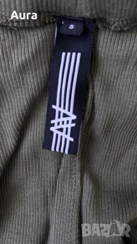 Green flared mini skirt ammy & ivy , снимка 3 - Други - 51674018