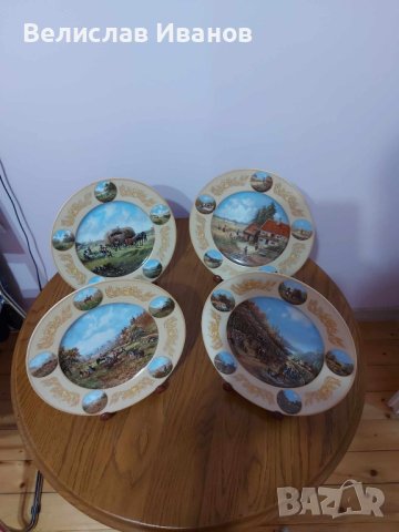 4 броя чинии от серията Seltmann Weiden Harvest Thanksgiving. Колекционерски., снимка 1 - Колекции - 43453839