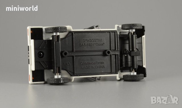 ВАЗ 1801 Пони 1979 - мащаб 1:43 на DeAgostini моделът е нов в блистер, снимка 7 - Колекции - 42986074