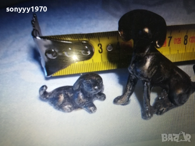 КУЧЕНЦА 2БР МЕТАЛНИ ФИГУРКИ 0609251848, снимка 8 - Колекции - 51627599